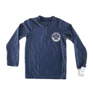 Carter's Swim Top Shirt Big Kahuna Surfing UPF 50+ Long Sleeve Blue Size 4/5